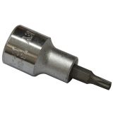 [二手]史丹利STANLEY12.5MM系列花型中孔旋具套筒93-360-1-22 T-10 T15 T20 T25 T30