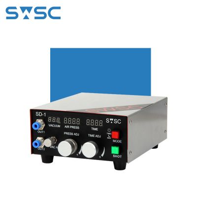气压式点胶控制器精密数显回吸式胶阀控制器SD-1N_深微智控/SWSC