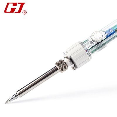 可调恒温长寿电烙铁_220V 60W 200-450℃_黄花/GJ