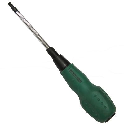 [二手]捷科JETECH 中心有孔无孔梅花头橡胶软柄螺丝批 TX40-150 TTX25-100