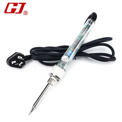 可调恒温长寿电烙铁_220V 60W 200-450℃_黄花/GJ
