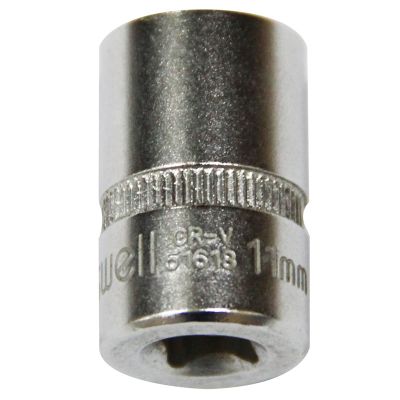 [二手]斯威尔SWELL 1/4寸6.3mm方头公制12角套筒SWL-51609 4.0MM