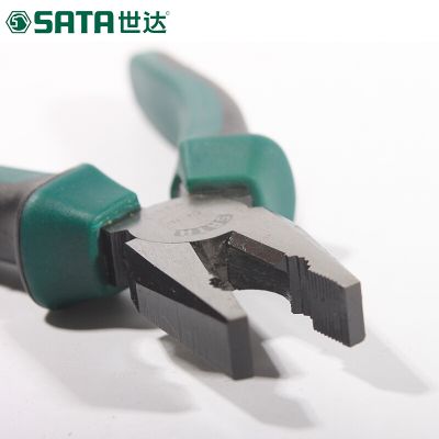 SATA世达 工业级省力老虎钳钢丝钳工具6寸7寸8寸多功能电工钳子断线钳 70301A
