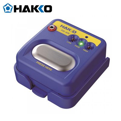 HAKKO FG470-07防静电手腕带测试仪 手环测试防静电498升级款