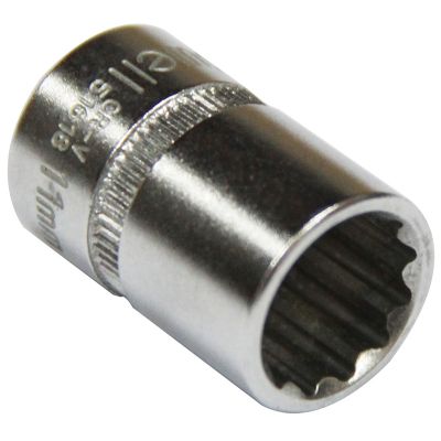 [二手]斯威尔SWELL 1/4寸6.3mm方头公制12角套筒SWL-51609 4.0MM