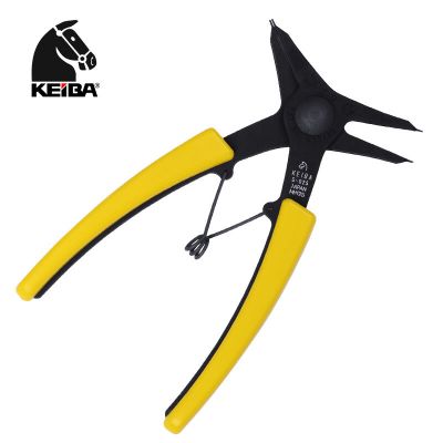  S-025_四用介指钳 剪钳卡簧钳轴用穴用_马牌KEIBA