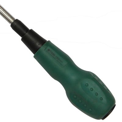 [二手]捷科JETECH 中心有孔无孔梅花头橡胶软柄螺丝批 TX40-150 TTX25-100