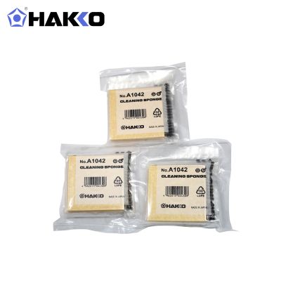 HAKKO 936清洁海绵 A1042 耐高温去氧化方海绵 白光海绵